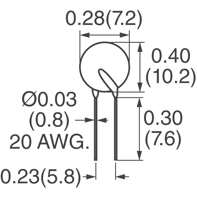 LVR008NS-1 Littelfuse Inc. Fusibili ripristinabili PTC